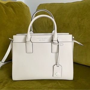 NWT Kate Spade New York Cameron Monotone Medium Satchel Bag Wkru6426z